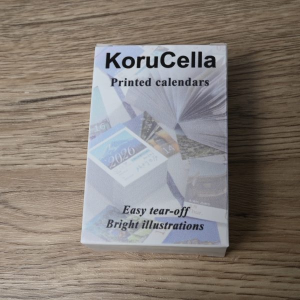 KoruCella Printed Calendars for Home School Office Favors Supplies